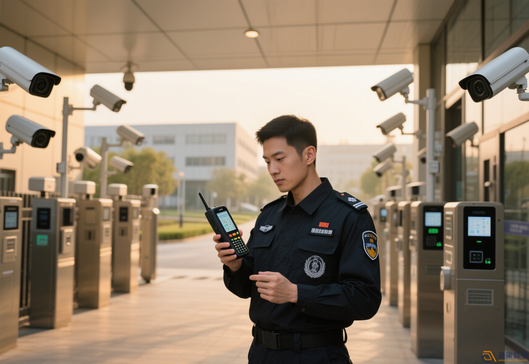 園區綜合安防 PDA 解決方案