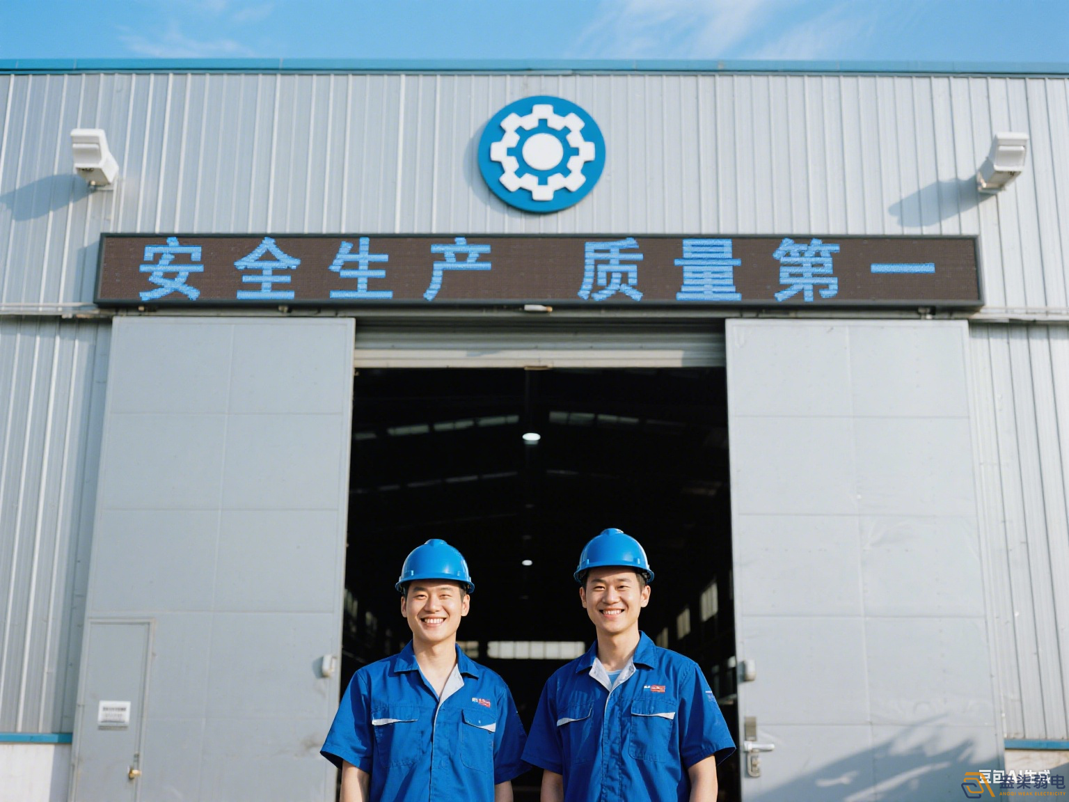 工廠門頭屏—滾動字幕走字屏解決方案