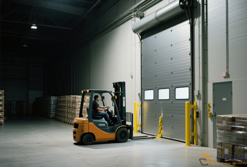 倉庫大門如何做到叉車防撞？