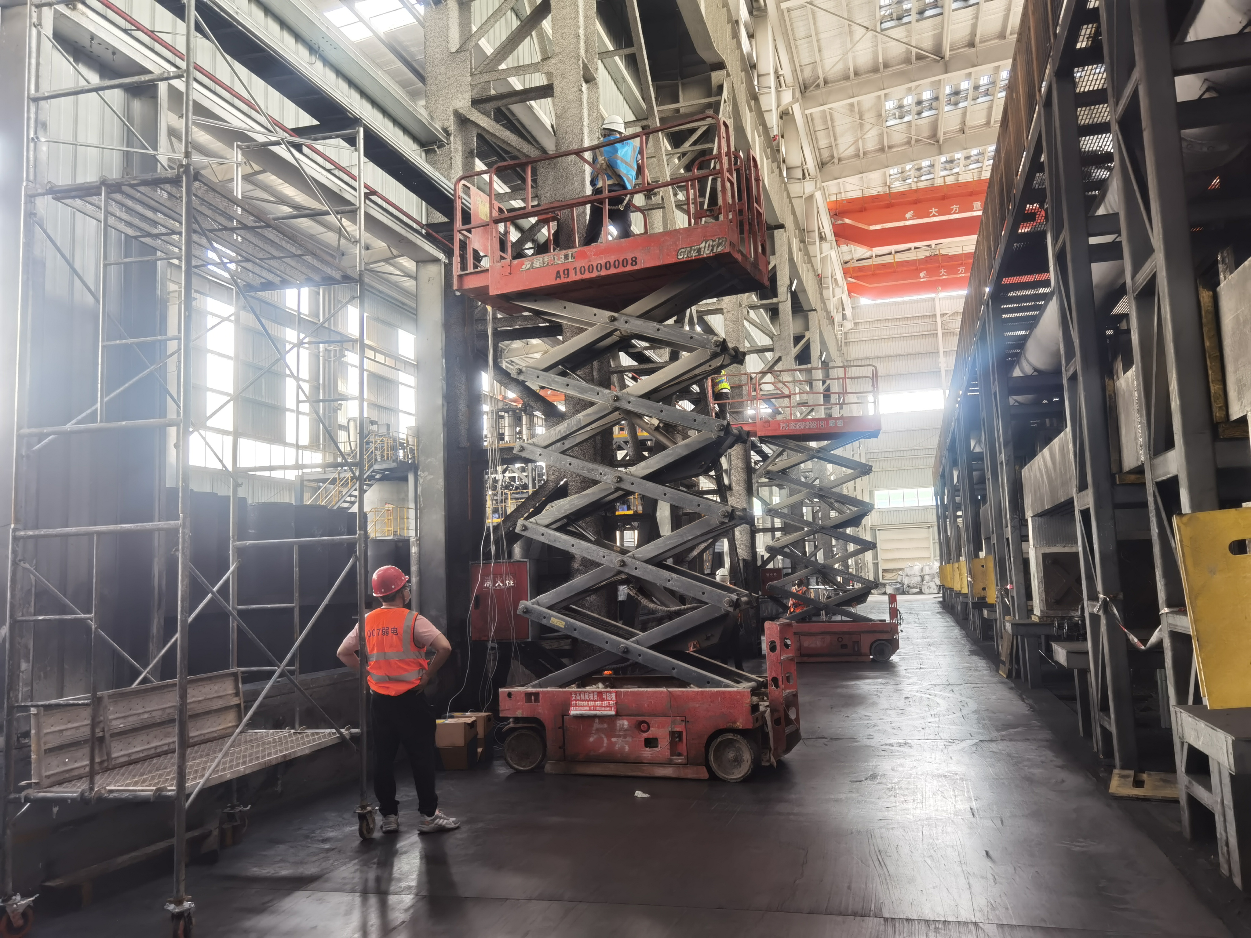 四川杉杉新材料有限公司廠區監控系統安裝工程